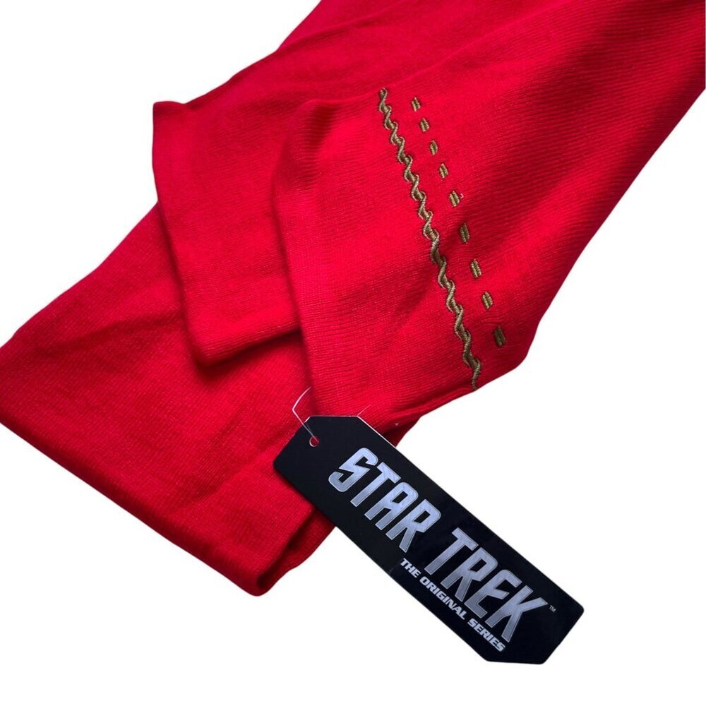 Official Star Trek: The Original Series (TOS) Operations Division Red Scarf - Picture 3 of 5